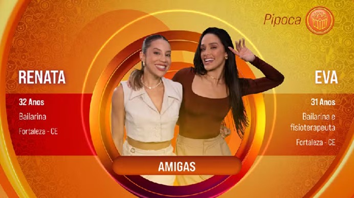 eva e sua amiga entraram na casa de bbb25